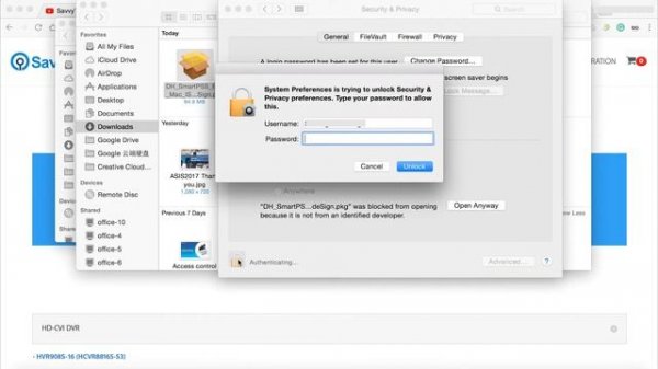 How to Install Smart PSS on Mac