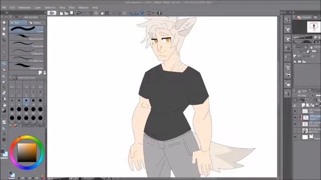 [SPEED DRAWING] OC reference and art смотреть онлайн