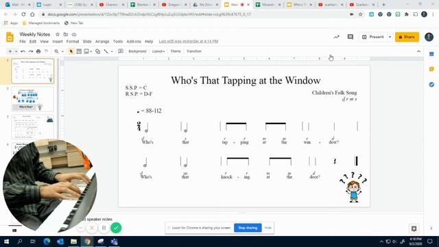 Who's That Tapping at the Window? (pause video when it opens then look for link back to SeeSaw) смотреть онлайн