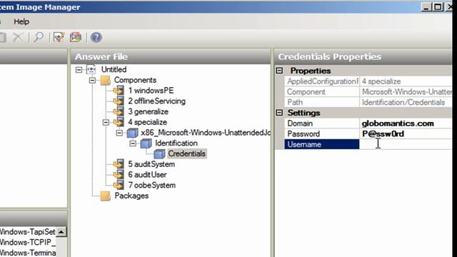 Windows Server 2008 - Windows System Image Manager смотреть онлайн