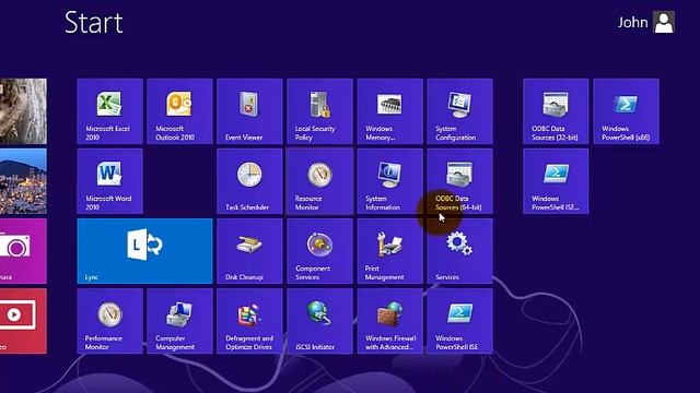 Windows 8 Tour - How to show Administrative Tools смотреть онлайн