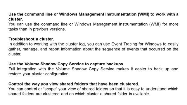 What’s new in Windows Server 2008 Cluster Part 2 смотреть онлайн