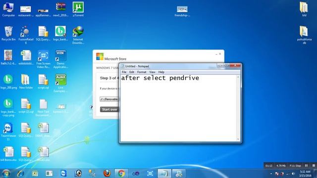 How to install win 7 from pen drive смотреть онлайн