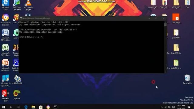 How to fix - hide test mode on Windows 10 [PRO-HOME]Disable TESTSIGNING 2016-17-18-19-20 Tested Wor смотреть онлайн