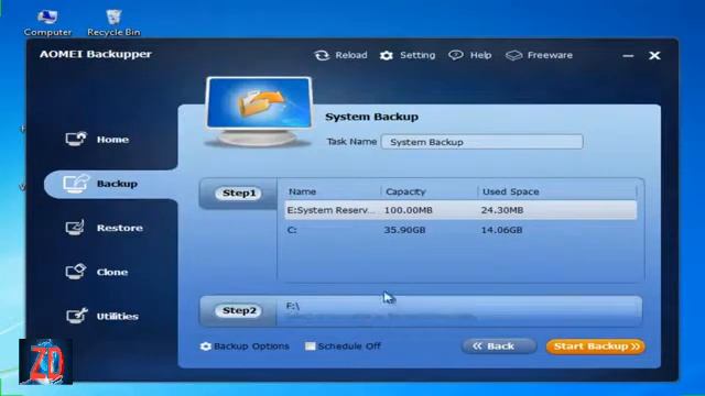 How to Backup Windows 7 to External Hard Drive with Aomei Backup 100% Working смотреть онлайн