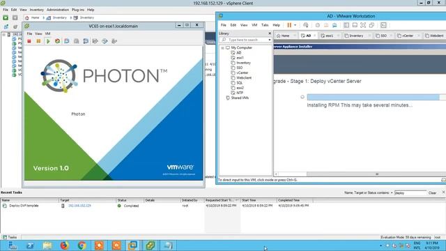 How to upgrade 6.0 to 6 5 #Appliance #part 2 смотреть онлайн