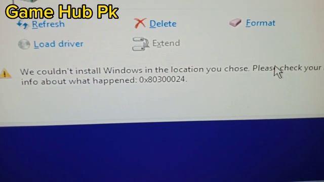 We couldn't install windows in the location || you chose please check your media drive || Windows 1 смотреть онлайн