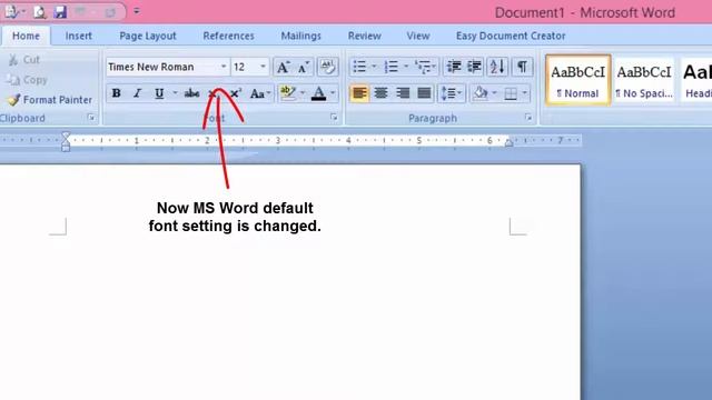 How to change the default font in Microsoft Word from Calibri 11 to Times New Roman size 12 смотреть онлайн