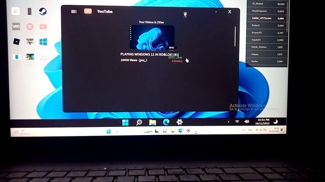 11 окно в роблоксе! (windows 11 simulator) смотреть онлайн