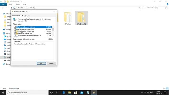 How to delete Windows.old folder in Windows 10 смотреть онлайн