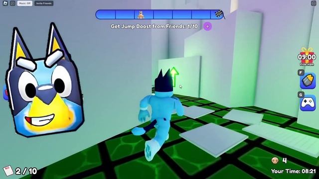 Bluey & Bingo Become SMILLING CRITTERS in Roblox! смотреть онлайн