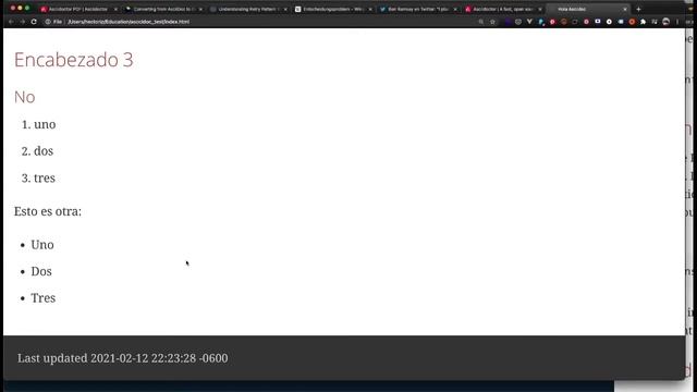 Intro a AsciiDoc y Pandoc смотреть онлайн