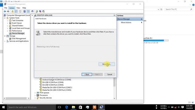 How to install driver in any windows for flashing mediatek device. смотреть онлайн