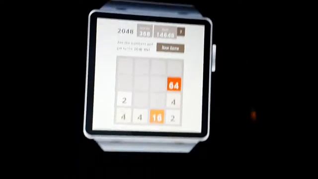 2048 Game for Samsung Gear 2 (gear-2) Wearable смотреть онлайн