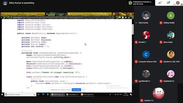 DBT Star Scheme Sponsored - Six Days Workshop on Android Studio Programming i GVN College смотреть онлайн