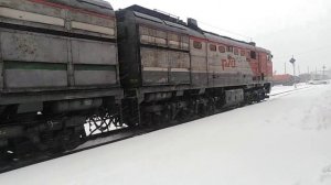 Запуск Тепловоза 2ТЭ10М-0262 На Станций Металлист