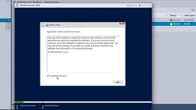 How To Install Windows Server 2019 on VMWare ESXi 7 0 смотреть онлайн