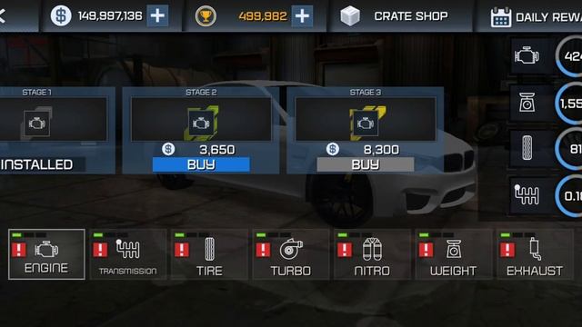 Drag Sim 2018 ft. BMW M3 Android/iOS Gameplay смотреть онлайн