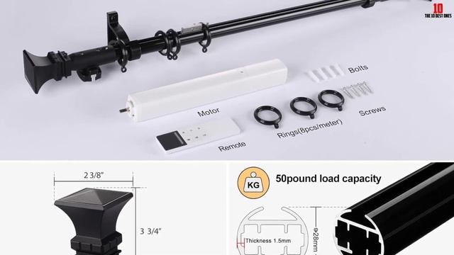 ✅Top 10 Best Remote Control Curtain Rods in 2024 Reviews смотреть онлайн
