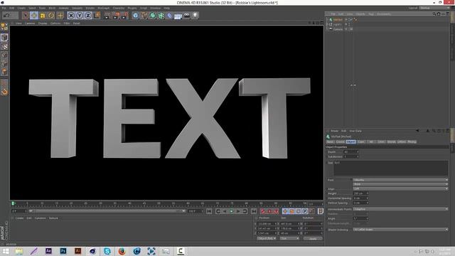 Griffin: How to Make a Clean Text Render! (Cinema 4D Tutorial) смотреть онлайн