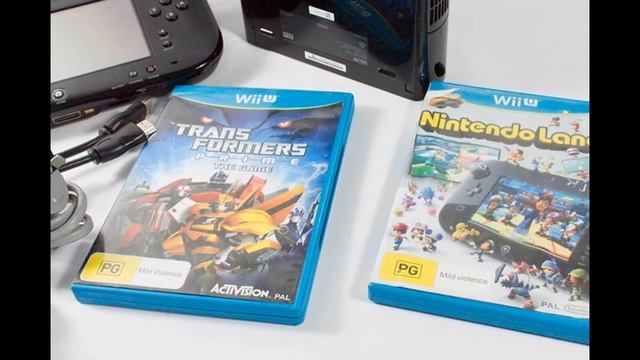 P70567 - Nintendo Wii U (Latest Model) Deluxe Black 32 GB Console. Bundled with 2 Games смотреть онлайн