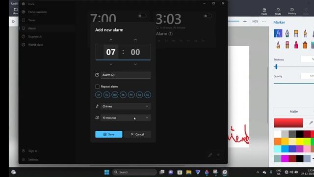 3 MIN painting in paint 3D in win 11 смотреть онлайн