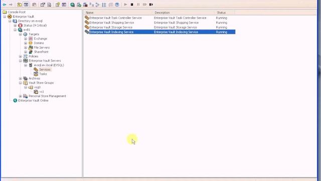 Enterprise Vault: Backup Mode смотреть онлайн