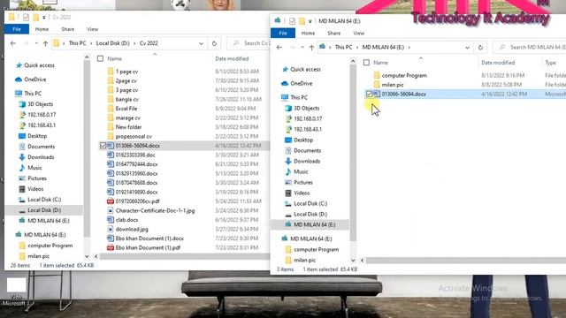 How To Transfer Move/Copy Files From Windows 10 PC Computer to Pendrive Bangla 2022 | Pendrive to P смотреть онлайн