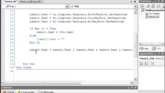SemperVideo Visual Basic 2005 #36 XP HotKeys selber machen смотреть онлайн