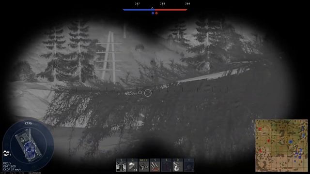 War Thunder! CV 90105 TML! Шведы атакуют в темноте!!! Лучший прем!