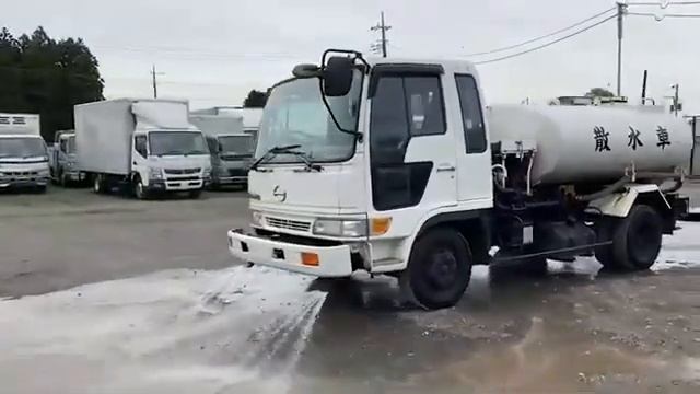 1996 Model, Hino Ranger Water Tank Truck, J08C Engine !! смотреть онлайн