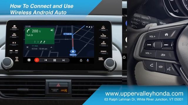 How to Connect and Use Wireless Android Auto | Honda Tips смотреть онлайн