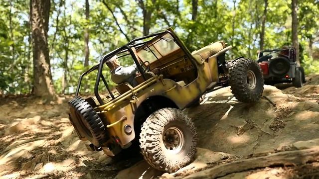 Rc car | 1/6 jeep willys x2 scale off road | MT. road Group Run смотреть онлайн