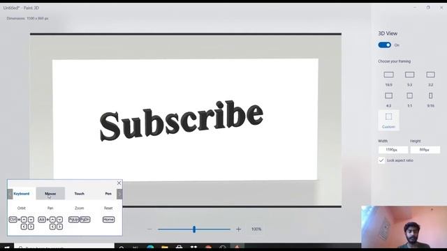 How to create 3D Text in Microsoft Paint 3D | Windows 10 | 3D Figures | Easy English Tutorial | смотреть онлайн