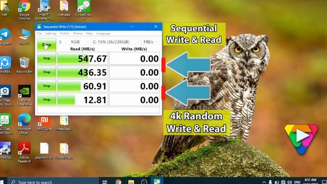 Apacer Panther A530 Crystal Disk Mark Speed Test (Comparison) смотреть онлайн