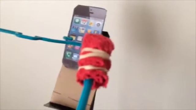 How to make a iPhone hands free video camera neck tripod смотреть онлайн