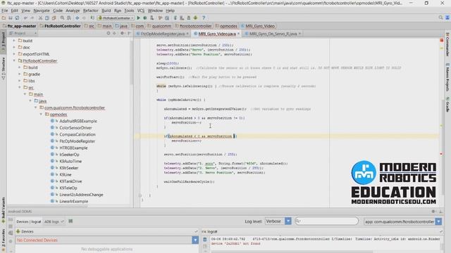 Gyro Hunting for Target - Android Studio смотреть онлайн