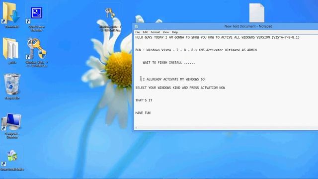 Active all windows versions-Vista- 7 - 8 - 8.1 смотреть онлайн