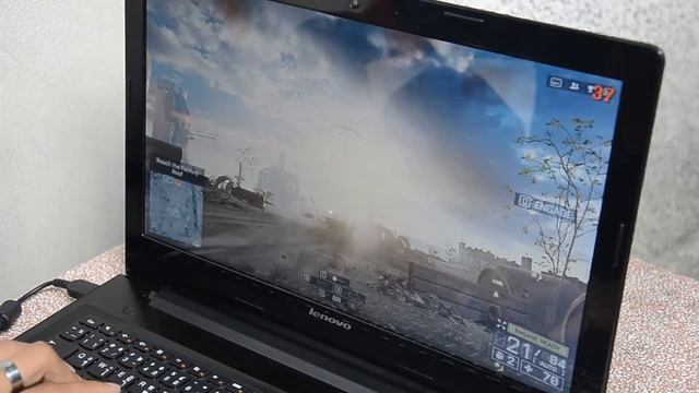 Face Login & BF4 Test - lenovo Z50 AMD A10 смотреть онлайн