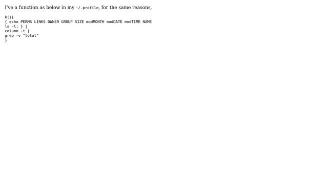 Unix & Linux: Show column headers with "ls" command (3 Solutions!!) смотреть онлайн