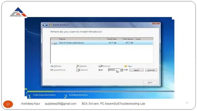 Lecture-2 Loading and Configuration procedure of Microsoft Windows 7 смотреть онлайн