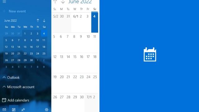 How to Open Calendar in Windows 10 Anniversary Update and Windows 10 Creators Update смотреть онлайн