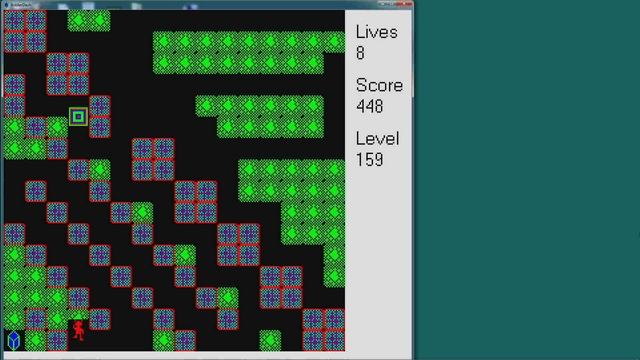 Bolder Dash - Windows - part 2 - 112 levels - 2x speed смотреть онлайн