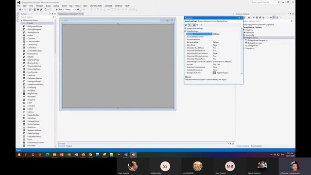 Datagridview Populate Data - Window Form Exercise in C# | MengSreang Channel смотреть онлайн