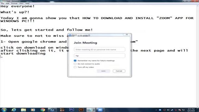 HOW TO DOWNLOAD AND INSTALL ZOOM MEETING APP FOR WINDOWS PC!!! [2020] | SUBU GAMING | смотреть онлайн