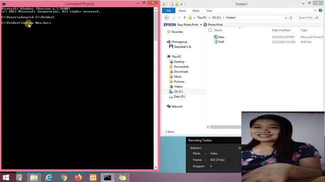 Copy, Rename, Copy & Rename and Recover files using CMD смотреть онлайн