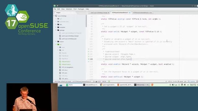 openSUSE Conference 2017 The Atom Editor смотреть онлайн