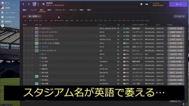 【FM24】選手名&クラブ名 日本語化ファイルセット