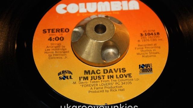 Mac Davis - I'm just in love ~ modern soul 70s soul смотреть онлайн