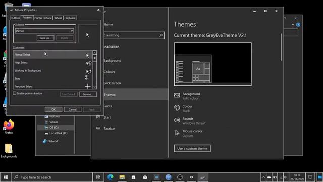 How to install GreyEye Theme on Windows 10 1909 смотреть онлайн
